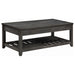 Cliffview Lift Top Coffee Table with Storage Cavities Grey image
