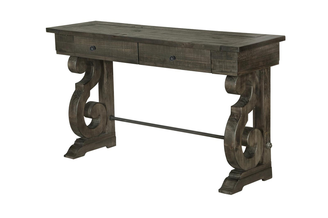 Magnussen Furniture Bellamy Rectangular Sofa Table in Deep Weathered Pine image
