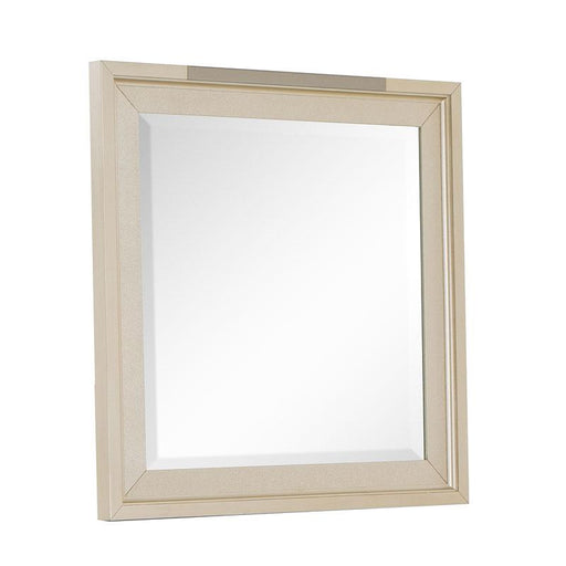 Magnussen Furniture Chantelle Square Mirror in Champagne image