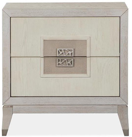 Magnussen Furniture Lenox 2 Drawer Nightstand in Acadia White image