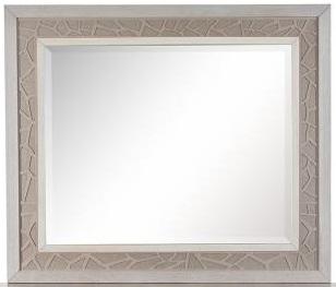 Magnussen Furniture Lenox Landscape Mirror in Acadia White image