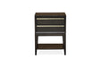 Magnussen Furniture Modern Geometry Open Nightstand in French Roast image