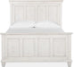 Magnussen Furniture Newport Queen Panel Bed in Alabaster image