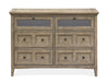 Magnussen Furniture Paxton Place Media Chest in Dovetail Grey image