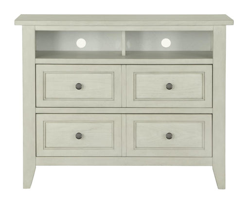 Magnussen Furniture Raelynn Media Chest in Weathered White image