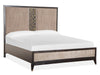 Magnussen Furniture Ryker King Upholstered Panel Bed in Nocturn Black/Coventry Grey image
