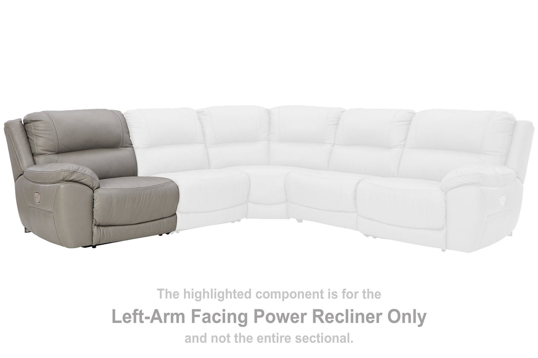 Dunleith 3-Piece Power Reclining Sectional Sofa