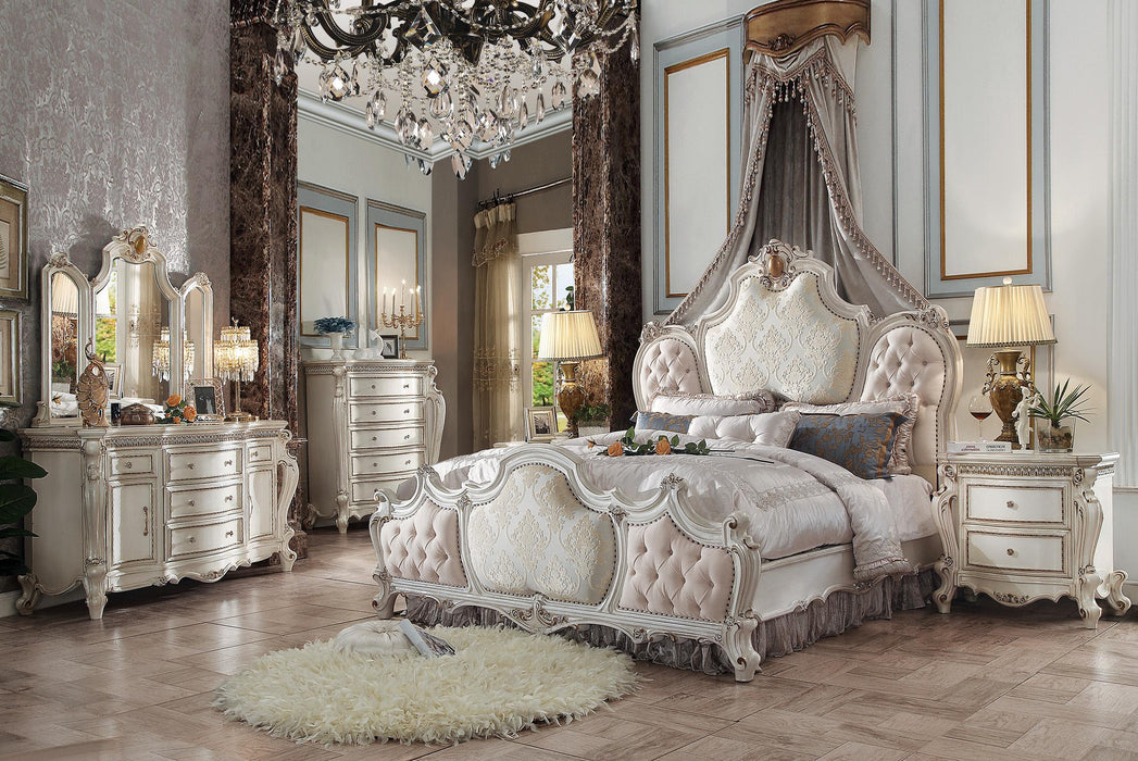 Picardy Fabric & Antique Pearl Eastern King Bed image