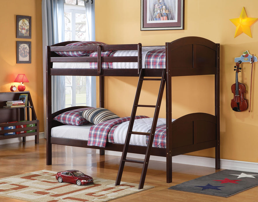 Toshi Espresso Bunk Bed (Twin/Twin) image