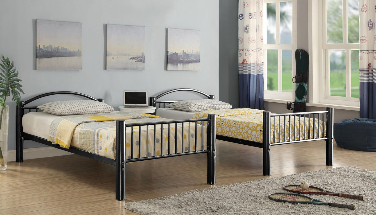 Cayelynn Black Bunk Bed (Twin/Twin) image