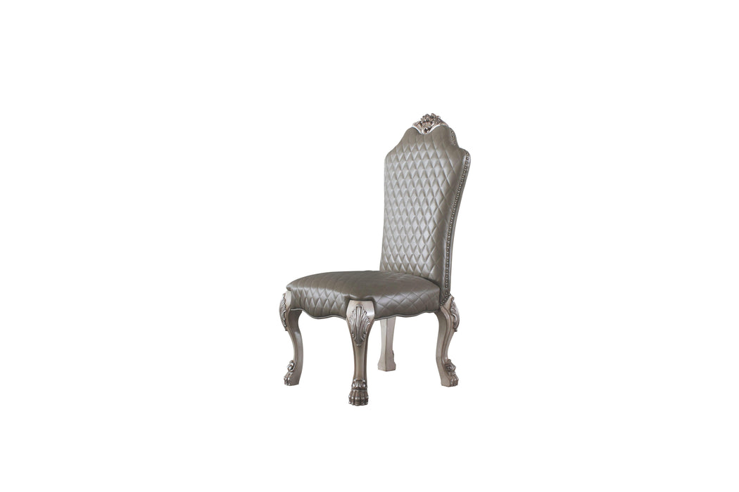 Dresden Vintage Bone White & PU Side Chair image