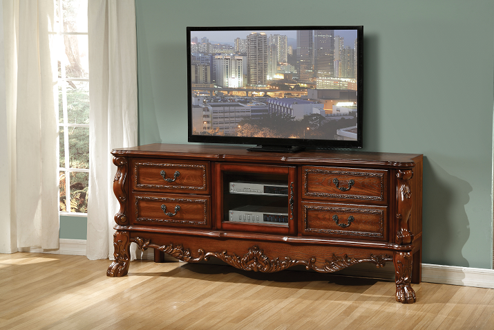 Acme Dresden TV Console in Cherry 91338 image